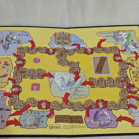 Roald Dahl Charlie and the Chocolate Factory board game 2003 edition - Picture 2 of 4